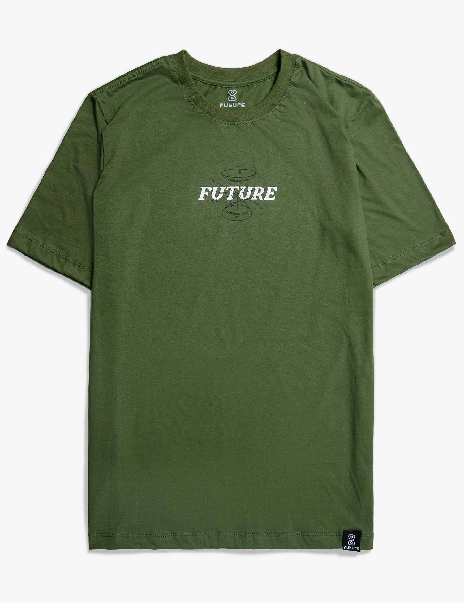 Camiseta-Future-Cone-Light-Verde-Frente