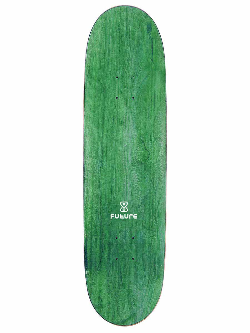 Shape Marfim Future Skateboards Transmission Verde 8.25" Top