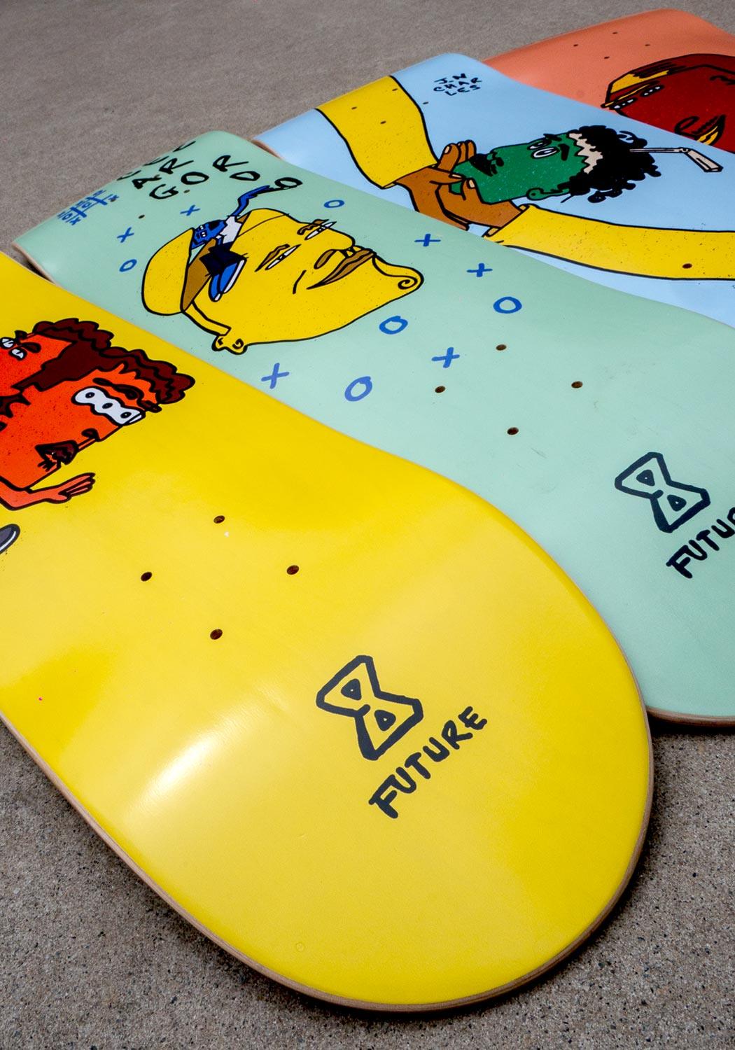 Shape Maple Future "Caras" Bruno 8.0" - Future Skateboards