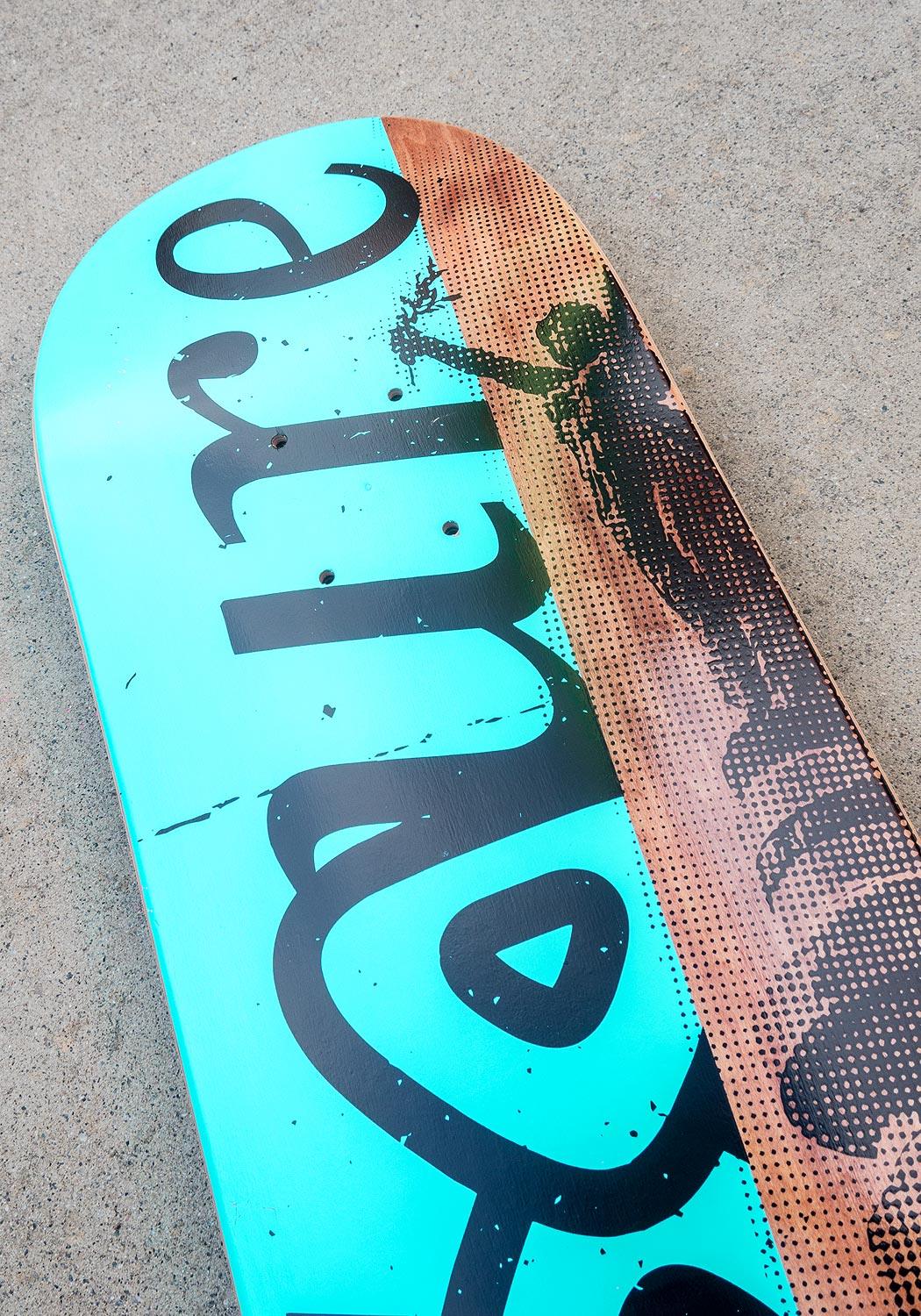 Shape Maple Future Iconic Green 8.3" - Future Skateboards